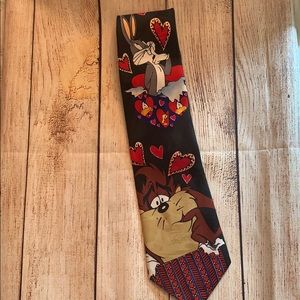 VTG 90’s Looney Toons Neck Tie Taz, Bugs Bunny